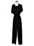 I.N. Studio Solid Black Jumpsuit Size XL - photo 1