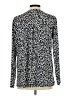 MICHAEL Michael Kors Animal Print Black Long Sleeve Blouse Size L - photo 2