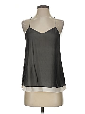 Tibi Sleeveless Silk Top (view 1)