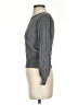 Ann Taylor LOFT Gray Long Sleeve Top Size XXS (petite) - photo 5