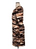 Connected Apparel Graphic Brown Casual Dress Size 14 - photo 5