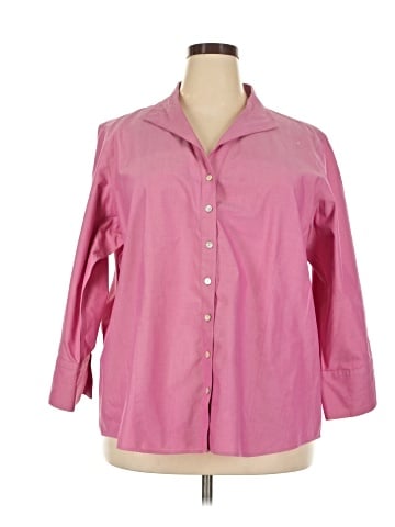 Coldwater Creek 3/4 Sleeve Button-Down Shirt (view 1)