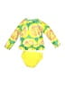 Tea Yellow Two Piece Swimsuit Size 18-24 mo - photo 2