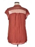 Peach Red Short Sleeve Blouse Size 1X - photo 2