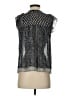 Ulla Johnson Silver Sleeveless Blouse Size 2 - photo 2