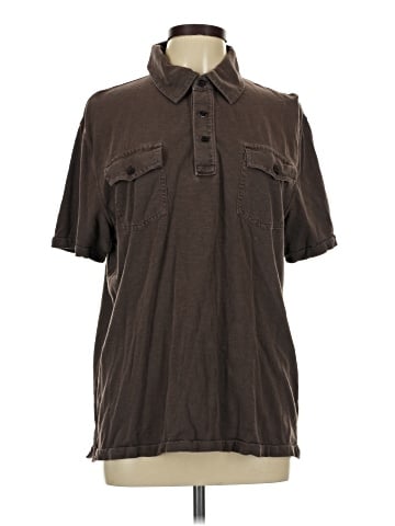 Express Short Sleeve Button-Down Shirt (view 1)