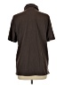 Express Brown Short Sleeve Button-Down Shirt Size L - photo 2