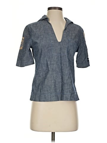 Tory Burch Short Sleeve Blouse (view 1)