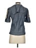 Tory Burch 100% Cotton Blue Short Sleeve Blouse Size 0 - photo 2