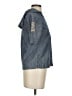 Tory Burch 100% Cotton Blue Short Sleeve Blouse Size 0 - photo 4