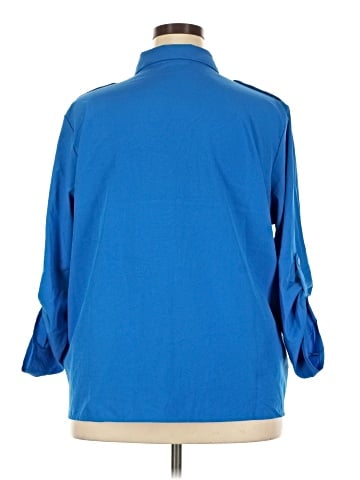 Notations 3/4 Sleeve Blouse (view 2)