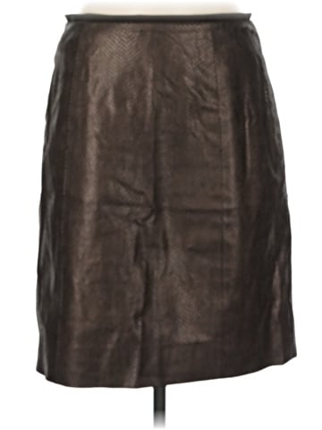 Etcetera Faux Leather Skirt (view 1)