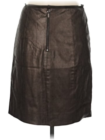 Etcetera Faux Leather Skirt (view 2)