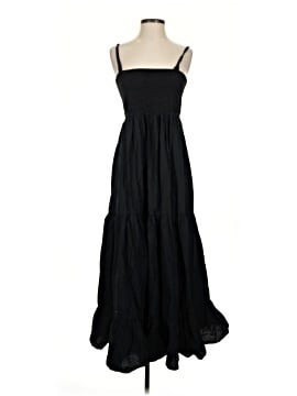 zara maxi dress sale M seam zip closure. STRIPED LONG DRESS - Multicolored
