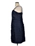 R&M Richards 100% Polyester Blue Cocktail Dress Size 16 - photo 5