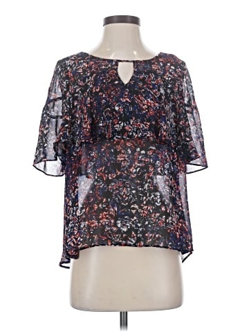 Belle + Sky Short Sleeve Blouse (view 1)