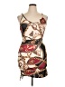 ChicMe Graphic Brown Cocktail Dress Size XL - photo 1
