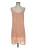 Etcetera Solid Tan Cocktail Dress Size 4 - photo 1