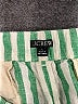J.Crew 100% Linen Stripes Green Shorts Size S - photo 3