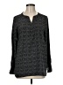 Violet & Claire Black Long Sleeve Blouse Size M - photo 1