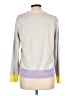 Charter Club Color Block Gray Pullover Sweater Size L - photo 2