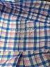 Vineyard Vines Performance Checkered-gingham Blue Long Sleeve Button-Down Shirt Size 10 - 12 - photo 3