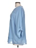 Coral Bay Blue 3/4 Sleeve Blouse Size L - photo 5