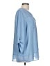 Coral Bay Blue 3/4 Sleeve Blouse Size L - photo 4