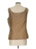 Dana Buchman 100% Acetate Tan Sleeveless Blouse Size 10 - photo 2