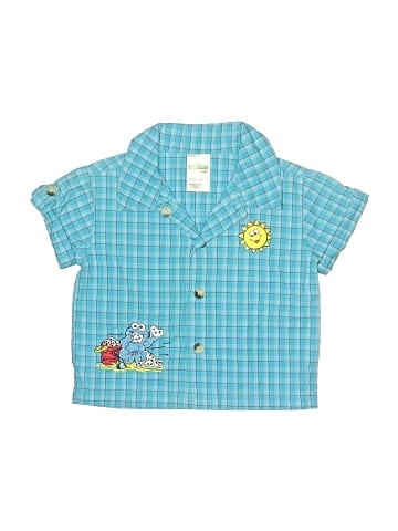 Sesame Street Short Sleeve Button-Down Shirt (view 1)
