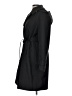 Ellen Tracy 100% Polyester Black Trenchcoat Size L (estimated, petite) - photo 5