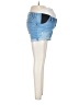 Isabel Maternity Blue Denim Shorts Size 6 - photo 4