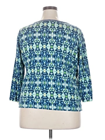 Jones New York Signature 3/4 Sleeve Blouse (view 2)