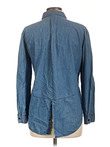 Per Se Long Sleeve Button-Down Shirt (view 2)
