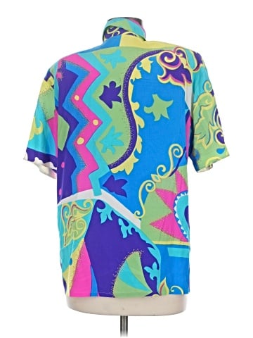 Louis Féraud Short Sleeve Button-Down Shirt (view 2)