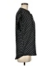 Cynthia Steffe 100% Polyester Polka Dots Black Short Sleeve Blouse Size M - photo 4