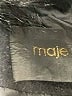 Maje Black Coat Size XXL (estimated) - photo 6