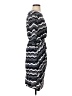 Karin Stevens Chevron-herringbone Gray Casual Dress Size S - photo 4