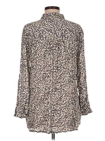 Rock Flower Paper Long Sleeve Blouse (view 2)