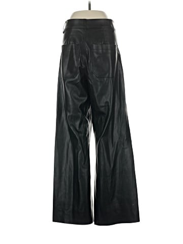 Zara Faux Leather Pants (view 2)