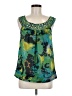 Odille Green Sleeveless Blouse Size 6 - photo 1