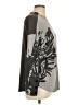 Nic + Zoe Print Gray Pullover Sweater Size L - photo 4