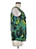 Odille Green Sleeveless Blouse Size 6 - photo 4