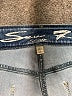 Seven7 Solid Blue Jeans Size 16 - photo 4