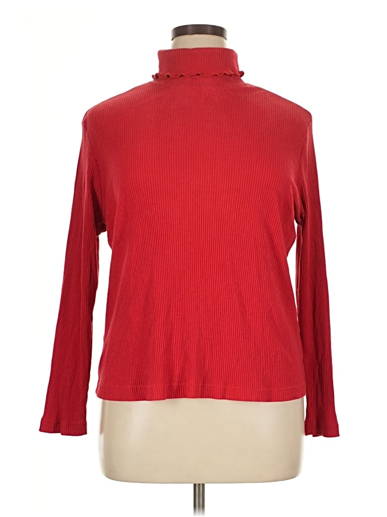 Pre-owned Blair Turtleneck Sweater In Red