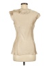 Sunny Leigh 100% Polyester Tan Sleeveless Blouse Size M - photo 2