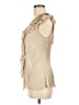 Sunny Leigh 100% Polyester Tan Sleeveless Blouse Size M - photo 5