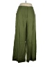 Max Studio Green Linen Pants Size XL - photo 1