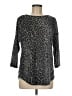 INC International Concepts Animal Print Gray Pullover Sweater Size M - photo 1