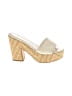 Prada Ivory Platform Slides Espadrille Sandals Size EU 37 - photo 1